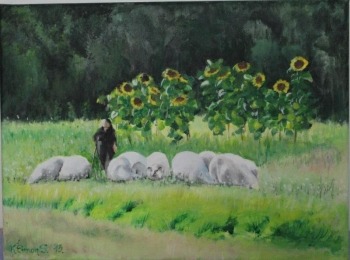 LU Lika Baka iz Vaganca, akril na platnu 30x40 cm (2013)