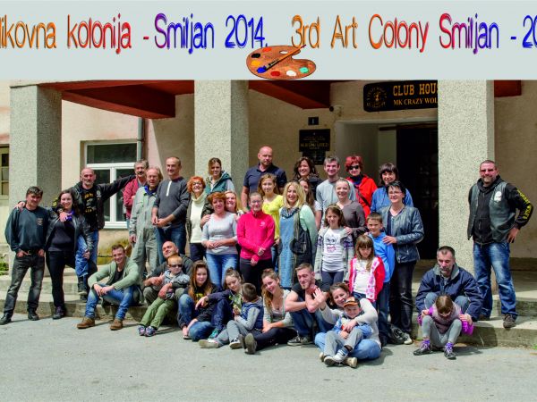 3. likovna kolonija Za dječji osmjeh - Smiljan 2014.