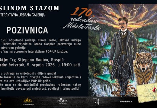 POP-UP izložba “Teslinom stazom - Interaktivna urbana galerija”